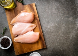 bacterias en el pollo