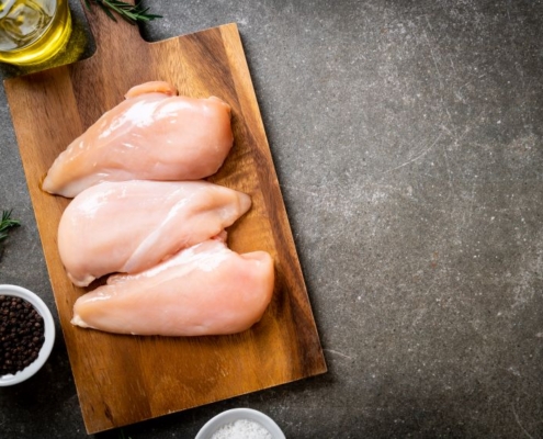 bacterias en el pollo